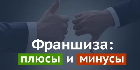 Плюсы и минусы бизнеса по франшизе