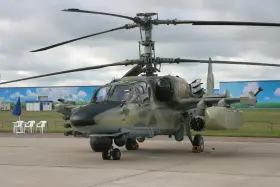 В ближайшее время ВВС России получат свыше 25 ударных вертолетов Ка-52