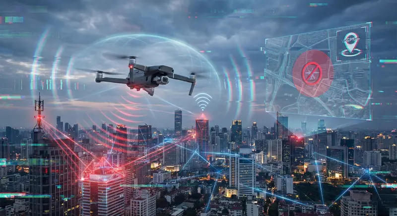 Полеты в условиях радиоэлектронных помех: Как защитить дрон от «потери координат» и безопасно вернуться домой