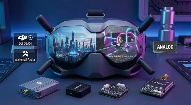 Цифра против Аналога: большой разбор видеосистем FPV в 2026 году