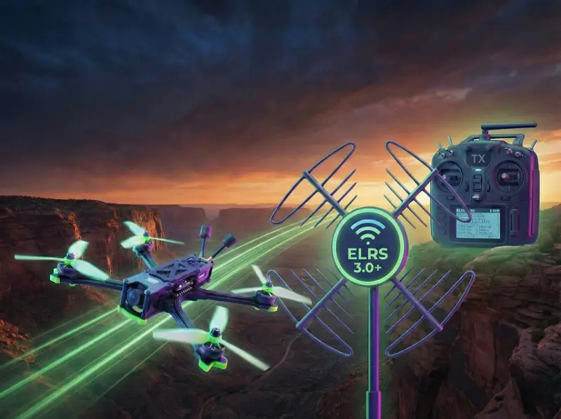 Экспресс-связь 2026: Полный гайд по настройке ExpressLRS (ELRS) 3.0+ для FPV-дронов