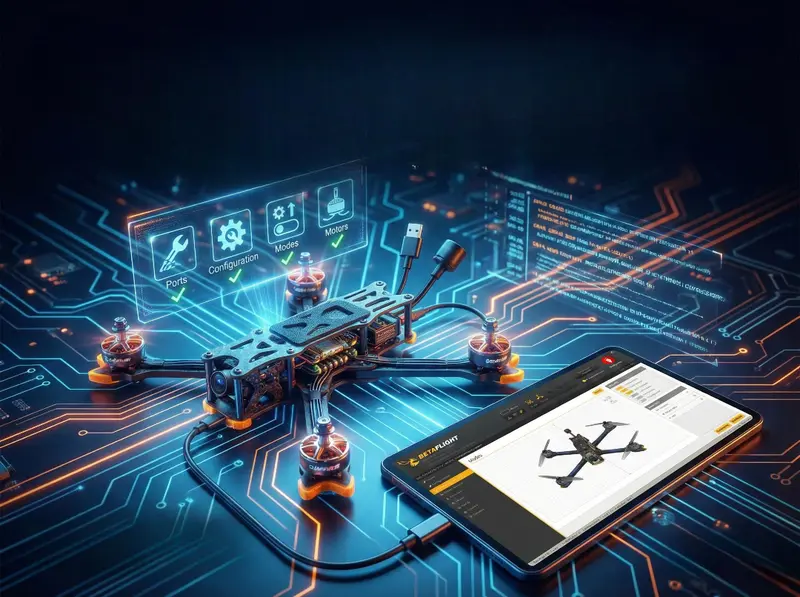Настройка Betaflight 4.5: Пошаговое руководство по подготовке FPV-дрона к первому вылету