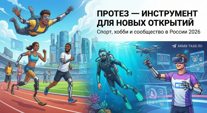 Досуг и хобби с протезами: как найти занятие по душе в 2026 году