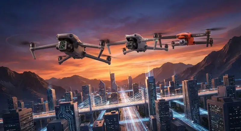 Битва флагманов: Лучшие дроны для аэросъемки в 2026 году