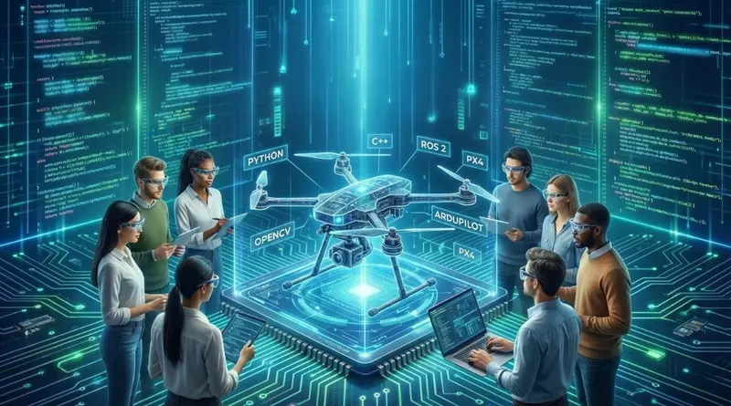 Инженер-разработчик автономных систем БПЛА: от кода до первого полёта