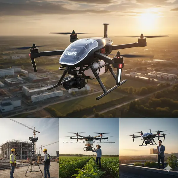 Как заработать на дроне в 2025 году: Обзор перспективных ниш и бизнес-моделей