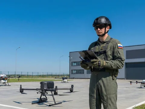 Военнослужащий-оператор беспилотных летательных аппаратов
