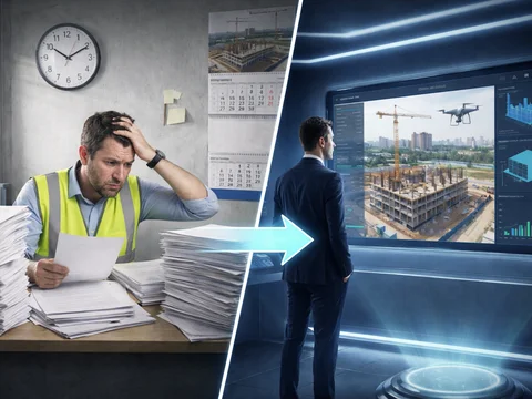 Дроны на стройплощадке: мониторинг и 3D-моделирование в режиме реального времени