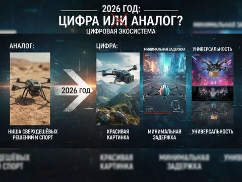 Аналог vs Цифра: финальная глава и новые реалии рынка дронов