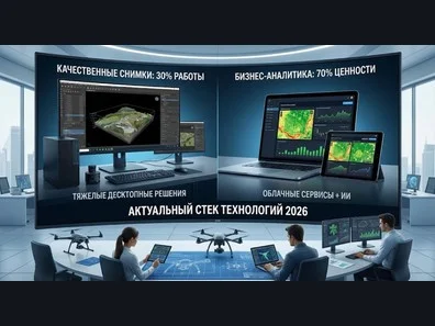 Будущее аналитики данных: как БПЛА и ИИ меняют бизнес-процессы в 2026