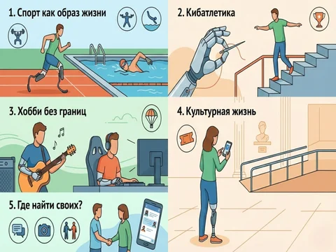 От ограничений к победам: как протез становится ключом к новым увлечениям