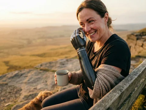 От ограничений к возможностям: момент радости с бионическим протезом