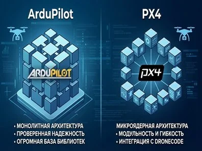 ArduPilot vs PX4: сравнение полётных стеков для разработчиков
