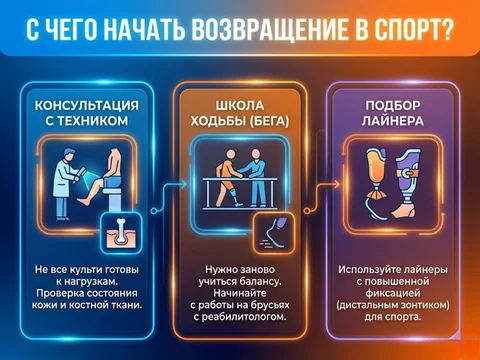 Как вернуться в спорт?