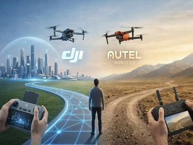 Сравнение дронов DJI и Autel - городские и природные условия съемки