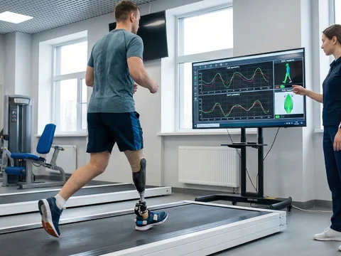 Анализ походки с помощью БОС-терапии в современной реабилитационной клинике