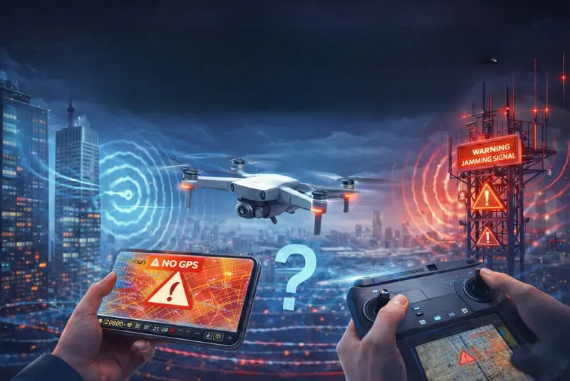 Полеты в условиях радиоэлектронных помех: Как защитить дрон от «потери координат» и безопасно вернуться домой