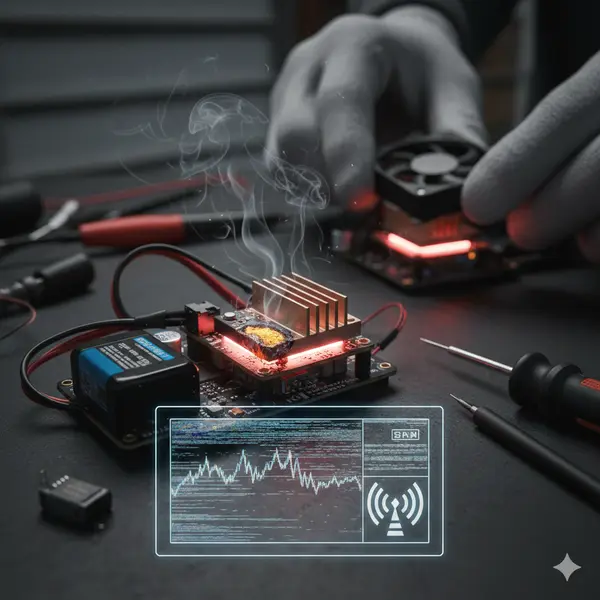 Перегрев видеопередатчика (VTX): Как не сжечь электронику и обеспечить чистую картинку